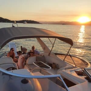 Crépuscule sur le Golfe de Saint-Tropez